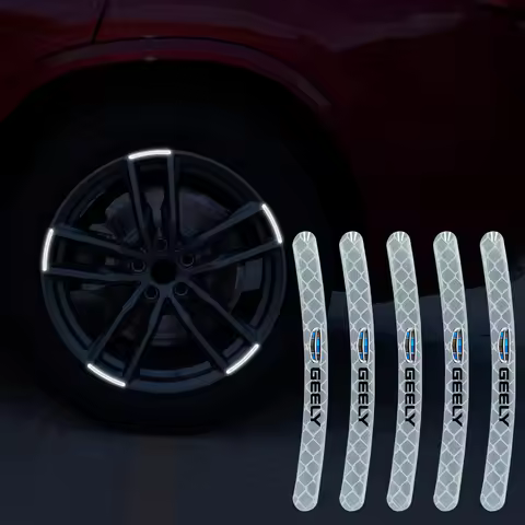 for geely atlas coolray BO RUI YUE CK Saloon EMGRAND ec7 GS GC2 GC5 20pcs Reflective car stickers wh