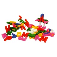 Manipulatives / Blocks ABC Block Tub (60pcs)