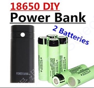 18650 DIY 口袋 行動電源 2節 可換電池 免焊接 超迷你 大容量 USB 便攜 手電筒 高容量 鋰電池 充電器 超小 超薄 應急 登山 露營 緊急 生日 耶誕 禮物 iphone 蘋果 小米 非 LED 檯燈 power bank