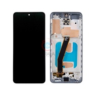 LCD SAMSUNG S20 4G / G980 / G980F + FRAME FULLSET TOUCHSCREEN