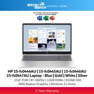HP 15-fc0444AU | fc0445AU | fc0446AU | fc0447AU Laptop - 15.6"/R7-5825U/12GB D4/512GB SSD/Win11 Home