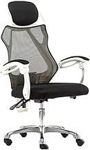 Office Chair Computer Chair Executive And Ergonomic Swivel Chair Heaight Adjustable High Back Fabric Gaming Chair (Color : Black, Size : Black frame) hopeful