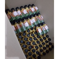 Doorgift botol size 150ml +kacang 3layer + sticker THANK YOU(50botol)