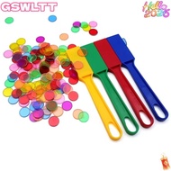 MKOFONU Magnetic Bingo Set, ABS Magnetic Stick Wand Bingo Wand Set,  Color Sorting Bingo Game Multic