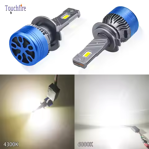 2Pcs/lot 6000K 4300K Car Headlight T35 CSP 9000LM 70W H4 LED H7 Canbus H1 H8 H11 9005 9006 Auto Head