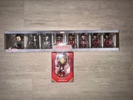 Iron man cos baby Marvel Iron Man 3 Robot Hero 6 隻裝 + 1 隻 Spider-Man