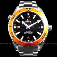 金鐸精品~W494 OMEGA 歐米茄 SEAMASTER 8500同軸橘海馬潛水600米自動上鍊男用腕錶