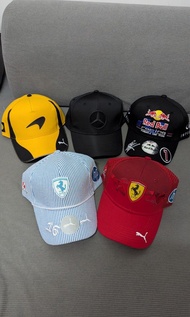 F1 Racing Caps (Ferrari, Red Bull, Mercedes Benz & McLaren)賽車帽