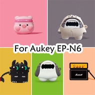 READY STOCK For Aukey EP-N6 Case Creative Cartoons Amusement Game Soft Silicone Earphone Case Casing