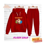 Tu-67 Do86 TY69 Original Gemoy Motif Long Sleeve Children's Hoodie Set