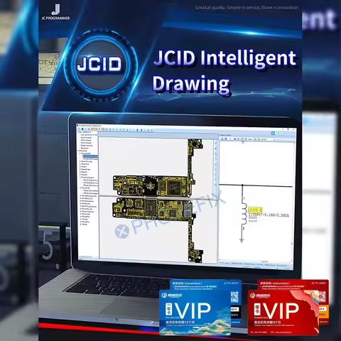 JC JCID Intelligent Drawing VIP Card One Year Three Month Online Dongle Circuit Schematic Bitmap for