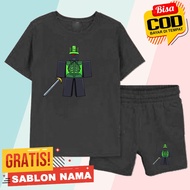 Children's T-Shirt Set CHARACTER 1X1X1X KILLER FORSAKEN Boys & Girls ARAKTER 1X1X1X KILLER FORSAKEN 