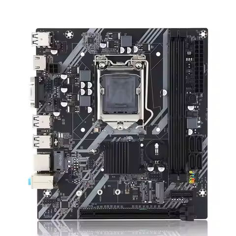 Reliablenew H61-S Computer Motherboard Desktop LGA1155 Pin With M.2 Supports I3 I5 I7 Second And Thi