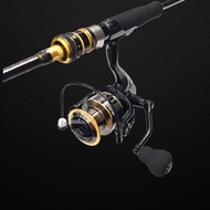 joran pancing*abu garcia* Fishing Rod Set Casting Spinning 6-7kaki Full Set Paling Cantik Suka Meman