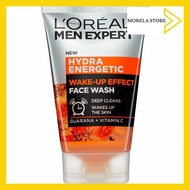 L'Oreal Men Expert Hydra Energetic Wake-up Effect with Guarana + Vitamin C Facial Cleanser - 100 ml 