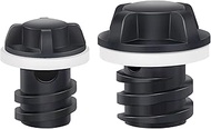 Cooler Drain Plug for RTIC Coolers, 2 Pack Large & Small Replacement Plugs Compatible with RTIC 20QT