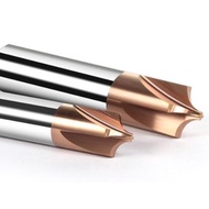 R board milling cutter made of 58HRC Tungsten steel alloy. Used for milling machines for steel, stai