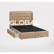 Harga Kilang Divan Bed With Storage Drawer Katil Dengan Laci Single Super Single Queen King