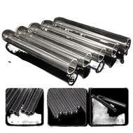 ◑10Pcs/Set New Transparent Blowing Tubes Non-one-time 100mm  Long Thick Wall Test Tube Pyrex Glass S