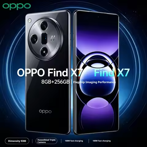2026 New OPPO Find X7 5G Smartphone 6.78' Display Dimensity 9300 Processor 50MP Hasselblad Triple Ca