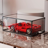 Suitable For Lego 42143 Display Box Ferrari Daytona SP3 Building Block model sport Train Cover Stora