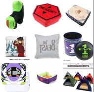 🐧新世紀福音戰士 Evangelion cushion 初號機 咕𠱸, EMERGENCY 咕𠱸, 咕𠱸連竹面板, 明日香/渚薰 咕𠱸套, THE BEAST CANVAS SQUARE CUSHIO