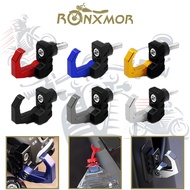 New Motorcycle Hooks E-bike Modification Accessories Folding Hooks Motorcycle Front Aluminum Alloy Hooks Helmet Hooks E-bike Scooter Motorcycle General