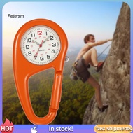 PP   Carabiner Design Clip Quartz Watch HD-Compatible