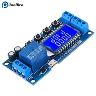 5V 12V 24V Time Delay Relay Module Delay Off Cycle Timer 0.01s‑9999min with LCD Display