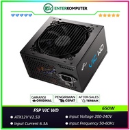FSP VIC WD 650W 80+ Embossed Cable Power Supply - PSU 650 Watt