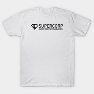Vintage Supercorp Alien Rights Foundation T-Shirt Authentic Cotton 1 S-5XL Comfortable To Wear Loose