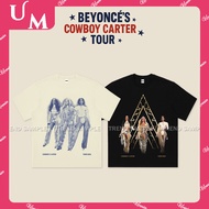 Daily Legacy Merch Cotton T-Shirt | Beyoncé Cowboy Carter Tour 2025 | Minimalist Print | Unisex S-5X