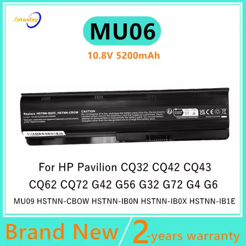 New Laptop battery for HP/Compaq MU06 MU09 WD548AA WD549AA HSTNN-CBOW HSTNN-IB0N HSTNN-IB0X HSTNN-IB