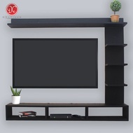 DEcTionS Set Furniture Rak TV Dinding Minimalis Meja TV Tempel Dinding 32-42 In Panjang 120 cm