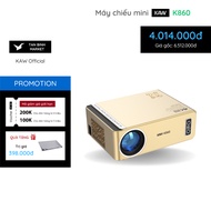 Máy chiếu phim tại nhà Kaw K860 - Độ Sáng 13200 Lumens Auto Lấy Nét Độ Phân Giải 1080P