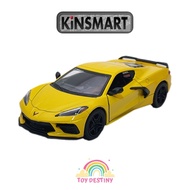[Ready Stock] Kinsmart 2021 Corvette - Premium Diecast Car