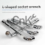 SOCKET WRENCH WRENCH SET HEXAGONAL TORQUE WRENCH SOCKET L 2 SIDES 8 - 19 MM