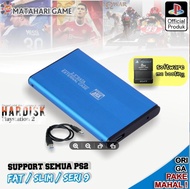 HARDISK PS2 SERI 9 / FAT / MULTI / SLIM Support Semua PS2 Full Game