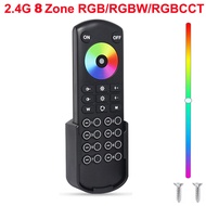 ตัวควบคุมเอฟเฟกต์แสงสีสันสดใส WLED ESP32 DIY สายไฟ น้ำหนักเบา 7 สีพร้อมไมโครโฟนแถบแสงตกแต่งบ้าน