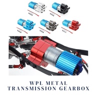 WPL Gearbox Metal Transmission Gearbox 370 Motor B14 B16 B24 B36 C14 C24 JJRC Q60 MN D90 Speed Chang