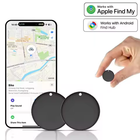 Never Lose Anything Again! 7g Bluetooth Tracker for Keys, Pets, Wallet. Works with Apple Find My & A