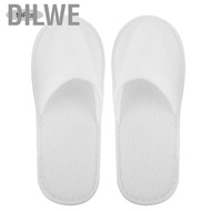 Dilwe 10 Pairs High Quality Disposable Slippers Travel Hotel Slipper SPA Guest