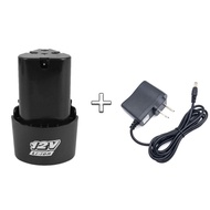 【ซื้อ 1 แถม 1】แบตเตอรี่ แบตเตอรี่สว่านไฟฟ้าไร้สาย แบตเตอรี่ลิเธียมไอออน 12V แบตเตอรี่ลิเธียมไอออนสาม