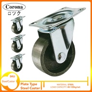 Wheel Casters Steel Swivel for Office Chair (4 pieces, 2 inch)