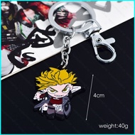 HT2 GACHIAKUTA Rudo Zanka Ryou Engine Anime Merch Keychain Bag Charm Alloy Necklace TH2