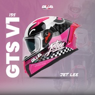 GILLE 135 GTS V1 JETLEE Limited Edition Full Face Dual Visor Motorcycle Helmet