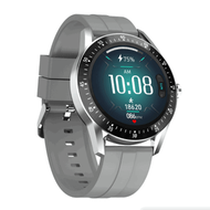 心率血壓血氧運動監測防水智能手錶(經典銀灰色)