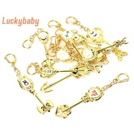 [LuckybabyS] Cartoon Anime Fairy Tail Zodiac Star Summons Key Twelve Constellation Keychain new