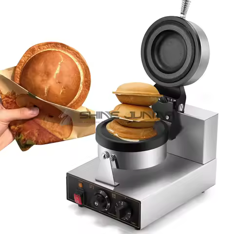 UFO Hamburger Maker Burger Machine Ice Cream Waffle Maker Panini Press Baking Waffle Maker Mini Burg