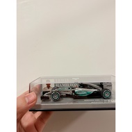 Ready Stock 1: 43 Mini Cut F1 Mercedes Hamilton W06 Malaysia Champion Interest Words "I Want" Let's 
